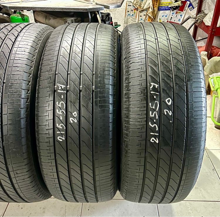 บริสโตน 215 55 17 มือสอง 4 เส้น รูปที่ 3