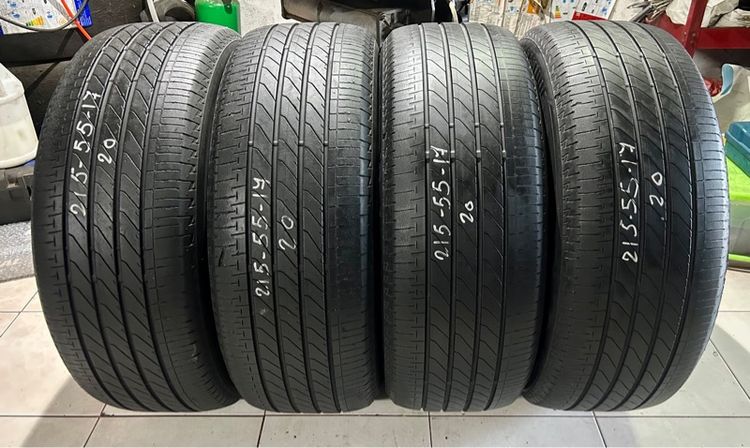 บริสโตน 215 55 17 มือสอง 4 เส้น
