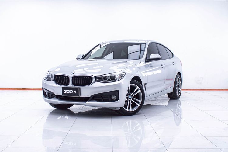 BMW Series 3 2015 320d Sedan ดีเซล ไม่ติดแก๊ส เกียร์อัตโนมัติ เทา