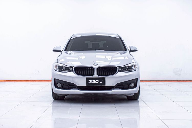 BMW Series 3 2015 320d Sedan ดีเซล ไม่ติดแก๊ส เกียร์อัตโนมัติ เทา รูปที่ 4