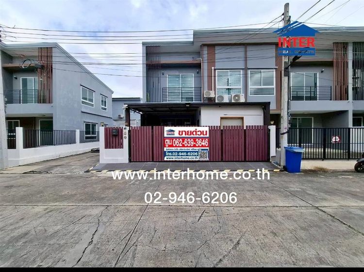 ทาวน์โฮม 2 ชั้น 25.5 ตร.ว. หมู่บ้านเดอะริชวิลล์ ราชพฤกษ์-รัตนาธิเบศร์ ถนนราชพฤกษ์ ถนนรัตนาธิเบศร์ ปากเกร็ด นนทบุรี