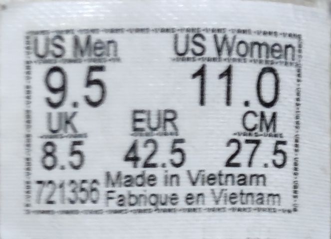 VANS ตาราง 42.5 27.5 แท้ มือสอง รูปที่ 11