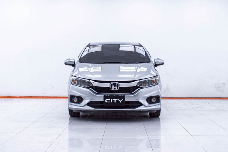 Honda City 2017 1.5 Sv i-VTEC Sedan เบนซิน ไม่ติดแก๊ส เกียร์อัตโนมัติ เทา รูปที่ 4