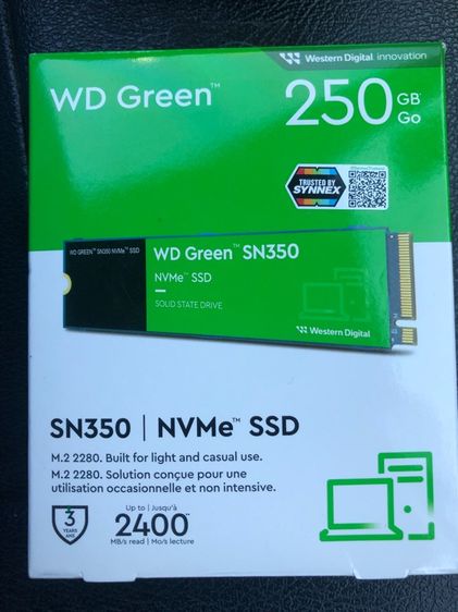 ขาย SSD m.2 250 GB ของใหม่ ประกัน 3 ปี มีเก็บปลายทาง รูปที่ 2
