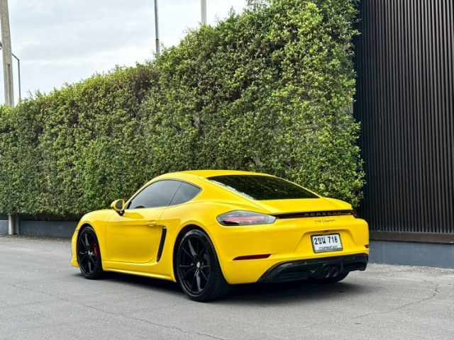 Porsche 718 2019 2.0 Cayman Sedan เบนซิน เกียร์อัตโนมัติ เหลือง รูปที่ 2