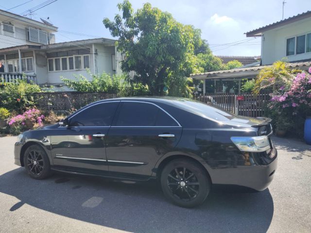 Toyota Camry 2010 2.4 Hybrid Sedan ไฮบริด ไม่ติดแก๊ส เกียร์อัตโนมัติ ดำ รูปที่ 3