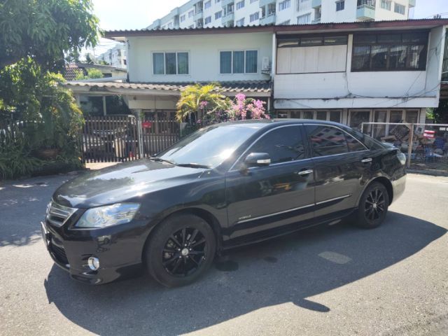 Toyota Camry 2010 2.4 Hybrid Sedan ไฮบริด ไม่ติดแก๊ส เกียร์อัตโนมัติ ดำ รูปที่ 2