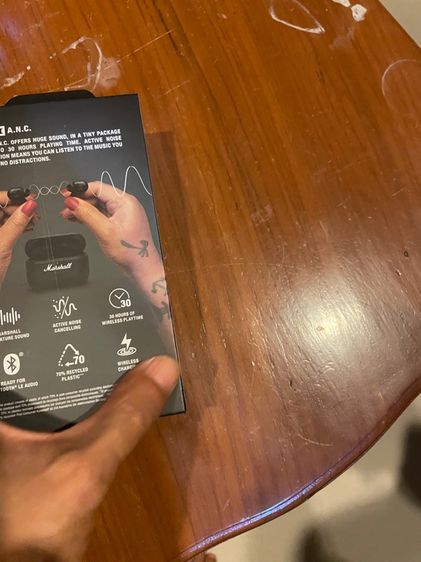 หูฟัง Mashall