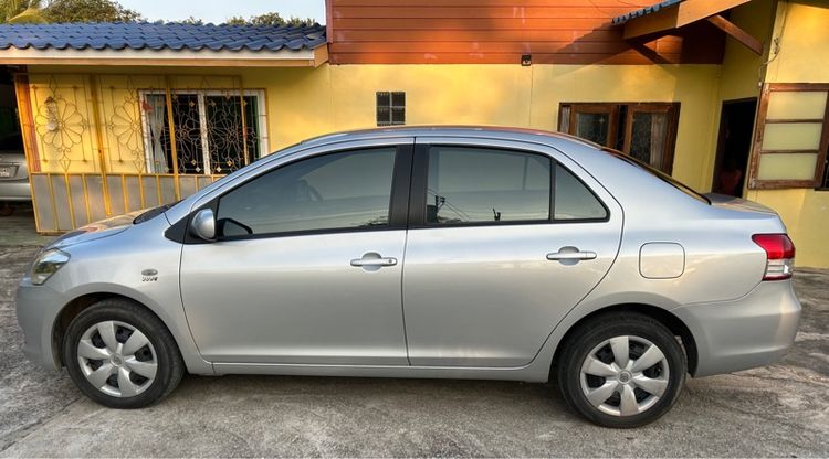Toyota Vios 2008 เบนซิน ไม่ติดแก๊ส เกียร์อัตโนมัติ บรอนซ์เงิน รูปที่ 3