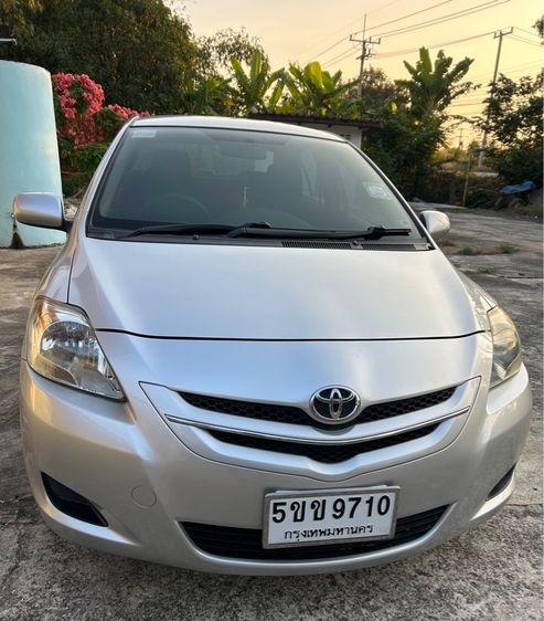 Toyota Vios 2008 เบนซิน ไม่ติดแก๊ส เกียร์อัตโนมัติ บรอนซ์เงิน
