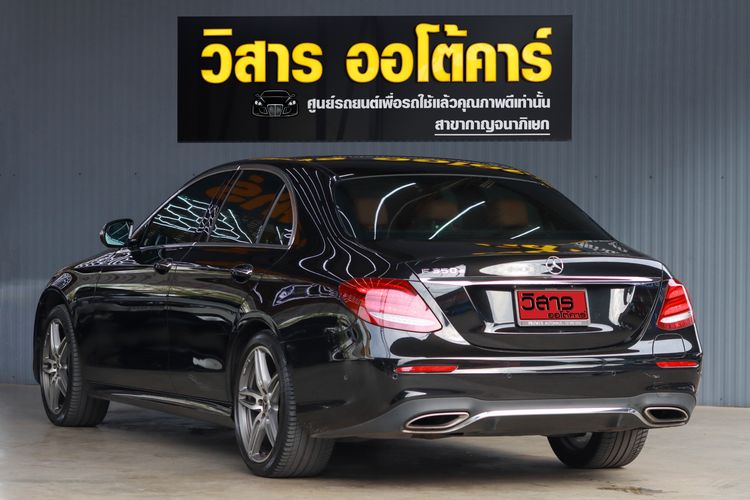 Mercedes-Benz E-Class 2018 E350 AMG Sedan เบนซิน ไม่ติดแก๊ส เกียร์อัตโนมัติ ดำ รูปที่ 4
