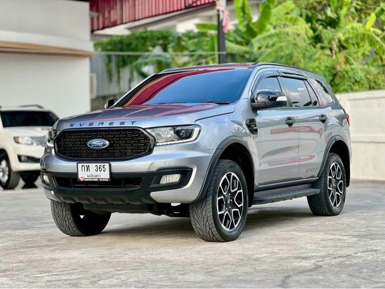 Ford Everest 2020 2.0 Turbo Sport Utility-car ดีเซล ไม่ติดแก๊ส เกียร์อัตโนมัติ เทา รูปที่ 3