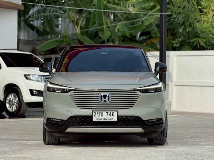 Honda HR-V 2021 1.5 EL e:HEV Utility-car ไฮบริด ไม่ติดแก๊ส เกียร์อัตโนมัติ ขาว รูปที่ 2