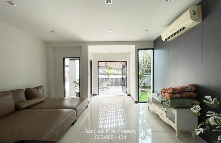 ตกแต่งครบ ให้ให้เช่า บ้านเดี่ยว สุทธิสาร ห้วยขวาง 5 ห้องนอน แปลงมุม ใกล้ MRT สุทธิสาร 2 กม รูปที่ 4