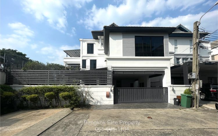 ให้ให้เช่า บ้านเดี่ยว สุทธิสาร ห้วยขวาง 5 ห้องนอน แปลงมุม ใกล้ MRT สุทธิสาร 2 กม