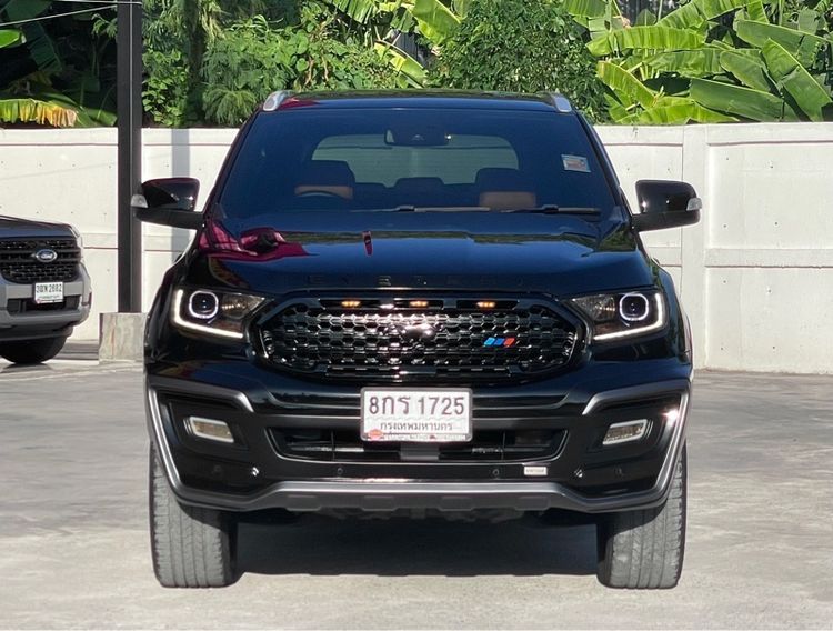 Ford Everest 2019 2.0 Turbo Titanium+ Utility-car ดีเซล ไม่ติดแก๊ส เกียร์อัตโนมัติ ดำ รูปที่ 2