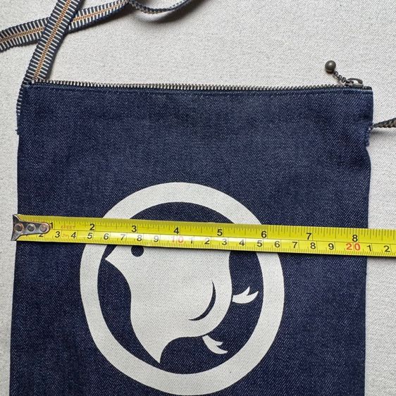 กระเป๋า Jeans Japan Edition สภาพใหม่ ผ้าสวย ซื้อมาจากญี่ปุ่น เก่าเก็บ ทรงดี รูปที่ 9