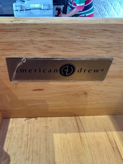 ตู้คอนโซล 5 ลิ้นชัก แบรนด์ AMERICAN DREW รูปที่ 13