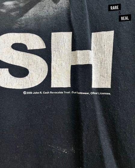 🖤 เสื้อยืด Johnny Cash - Folsom Prison Blues (2009 Official Licensee) 🤘 รูปที่ 5