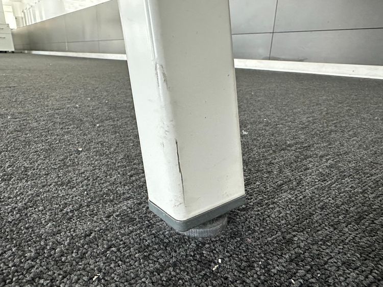 โต๊ะทำงาน 8 ที่นั่ง ท็อปไม้ MDF ผิวลามิเนตสีขาวปิดขอบพลาสติก รูปที่ 13