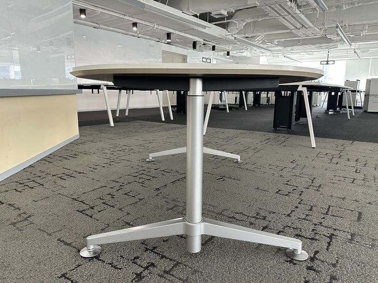 โต๊ะประชุม แบรนด์ KOKUYO ท็อปไม้ MDF สีขาว  รูปที่ 6