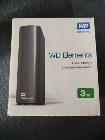ขายฮาร์ดดิส wd 3tb พร้อม กล่อง อุปกรณ์ครบ 1800บาท