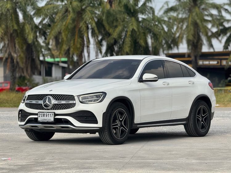Mercedes-Benz GLC-Class 2019 GLC220d Sedan ดีเซล ไม่ติดแก๊ส เกียร์อัตโนมัติ ขาว รูปที่ 3