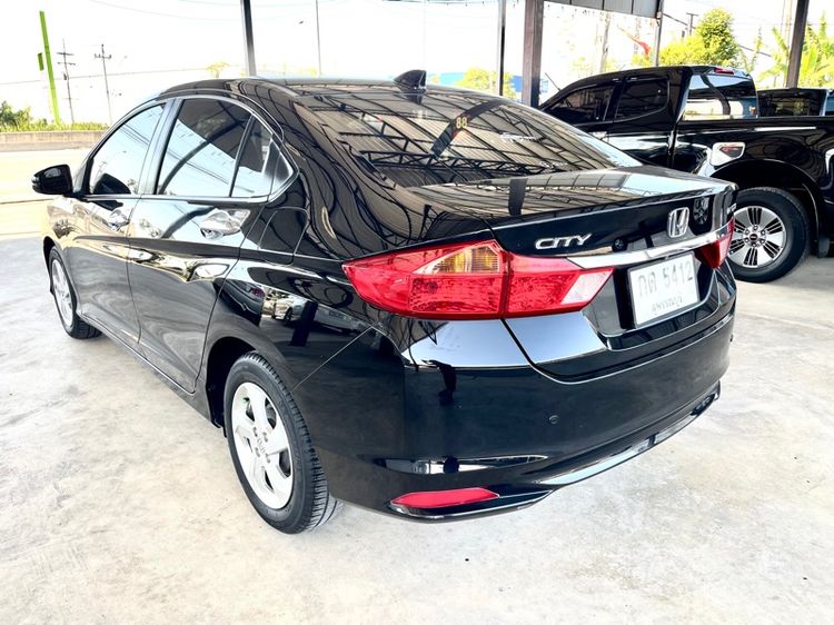 Honda City 2014 1.5 V Plus i-VTEC Sedan เบนซิน ไม่ติดแก๊ส เกียร์อัตโนมัติ ดำ รูปที่ 4