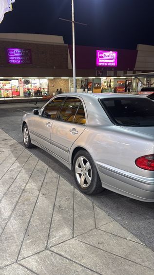 Mercedes-Benz E-Class 2001 E200 Kompressor Sedan เบนซิน ไม่ติดแก๊ส เกียร์อัตโนมัติ บรอนซ์เงิน รูปที่ 2