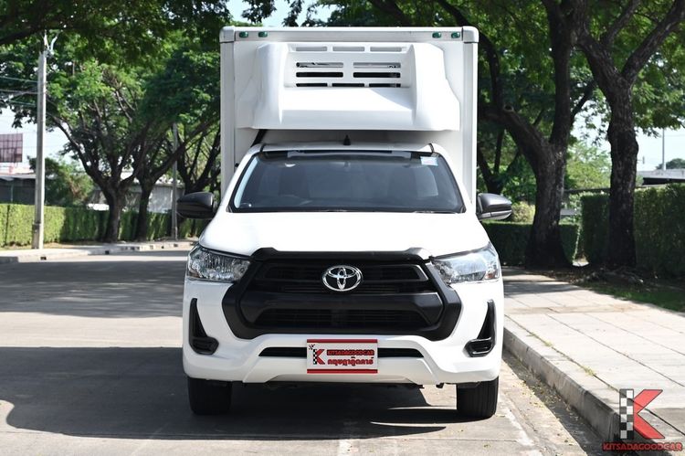 Toyota Hilux Revo 2022 2.4 Entry Pickup ดีเซล ไม่ติดแก๊ส เกียร์ธรรมดา ขาว รูปที่ 2