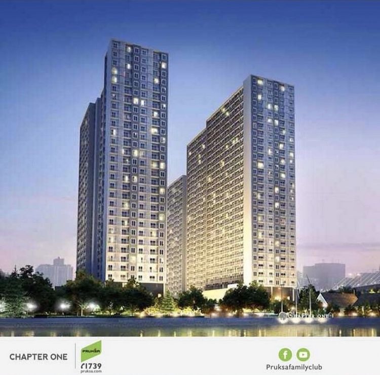 Pruksa ไม่อนุญาต ตกแต่งครบ 2014 คอนโดริมน้ำเจ้าพระยา บรรยากาศสุดผ่อนคลาย 1ห้องนอนกว้างสวยใหม่