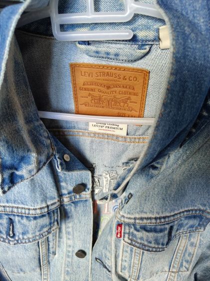 ขายเสื้อยินส์ levi ของแท้ สถาพเหมือนใหม่