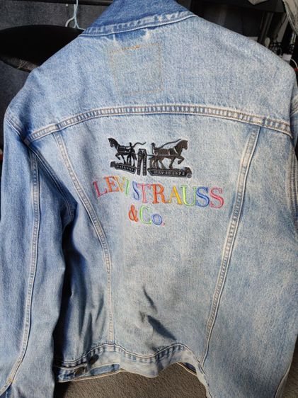 ขายเสื้อยินส์ levi ของแท้ สถาพเหมือนใหม่ รูปที่ 2