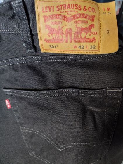 ขายกางเกงยินส์  501 super back ของแท้  สภาพเหมือนใหม่ รูปที่ 3