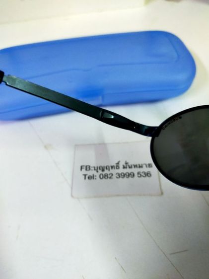 แว่นกันแดด MOSCHINO ของแท้ สภาพดี ทรงวินเทจ สวยๆ เท่ห์  รูปที่ 8