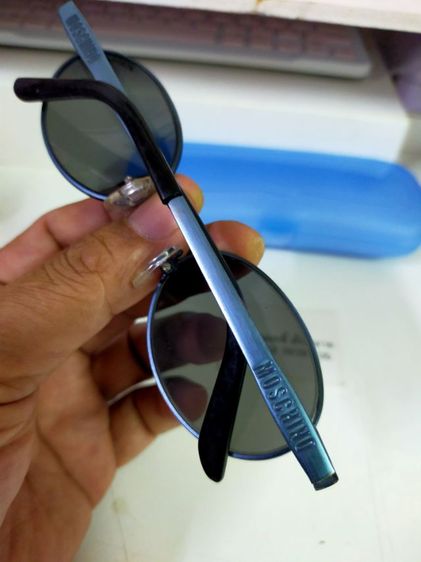 แว่นกันแดด MOSCHINO ของแท้ สภาพดี ทรงวินเทจ สวยๆ เท่ห์  รูปที่ 2