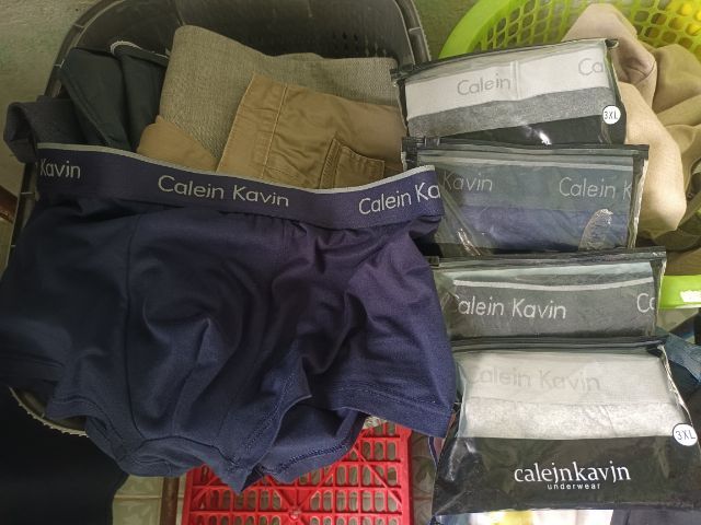 ขายกางเกงในชาย calvin klein 4 ตัว 3xl มือ 1