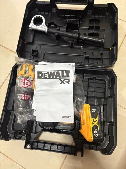 อุปกรณ์เครื่องมือช่าง สว่านไร้สาย   dewatdcd 1007