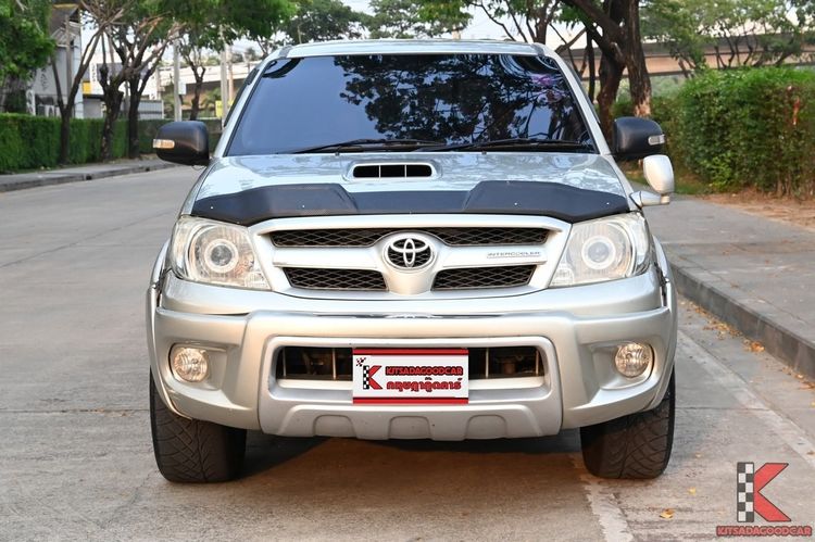 Toyota Hilux Vigo 2006 3.0 G Pickup ดีเซล ไม่ติดแก๊ส เกียร์อัตโนมัติ บรอนซ์เงิน รูปที่ 2