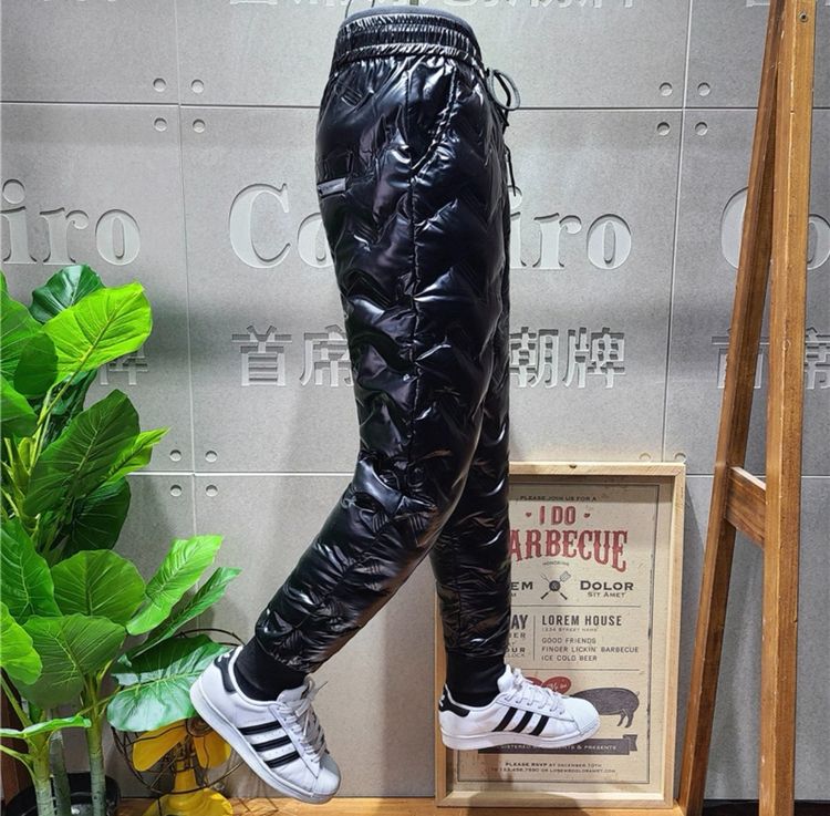 ชุดเสื้อผ้าเสื้อโค้ทและกางเกงขายาวสำหรับผู้ชายกันลมกันน้ำกันหนาว สำหรับฤดูหนาว รูปที่ 12