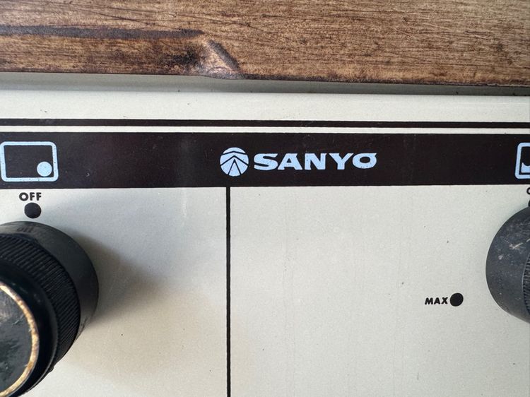 ขายด่วน เตาเเก๋สพร้อมเตาอบ SANYO ราคา4,000บาท รูปที่ 9