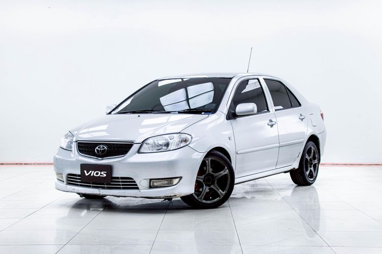 Toyota Vios 2003 1.5 E Sedan เบนซิน ไม่ติดแก๊ส เกียร์อัตโนมัติ เทา รูปที่ 4