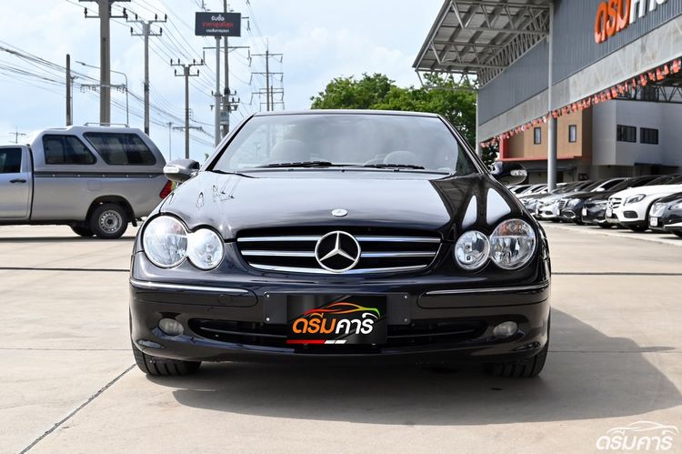 Mercedes-Benz CLK-Class 2005 CLK200 Kompressor Sedan เบนซิน ไม่ติดแก๊ส เกียร์อัตโนมัติ ดำ รูปที่ 2