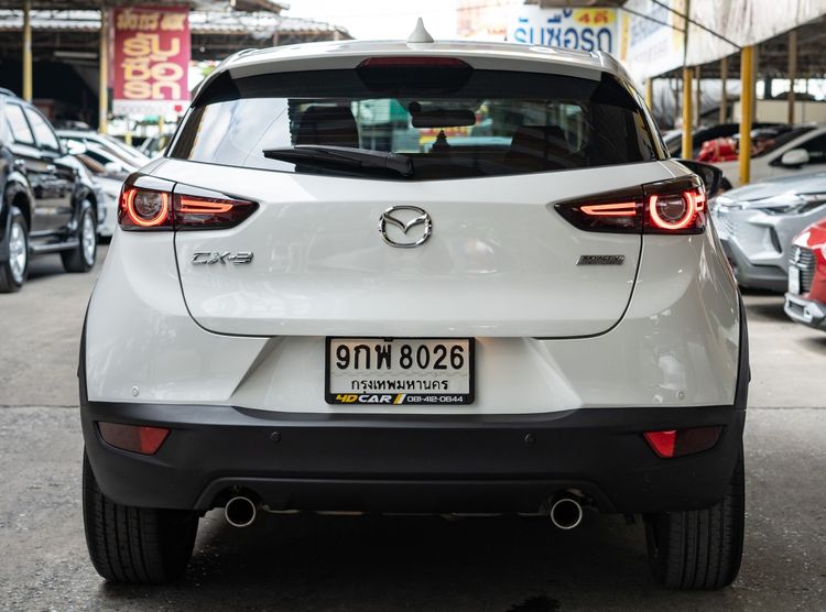 Mazda CX-3 2019 2.0 S Sedan เบนซิน ไม่ติดแก๊ส เกียร์อัตโนมัติ ขาว รูปที่ 4