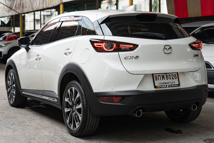 Mazda CX-3 2019 2.0 S Sedan เบนซิน ไม่ติดแก๊ส เกียร์อัตโนมัติ ขาว รูปที่ 3