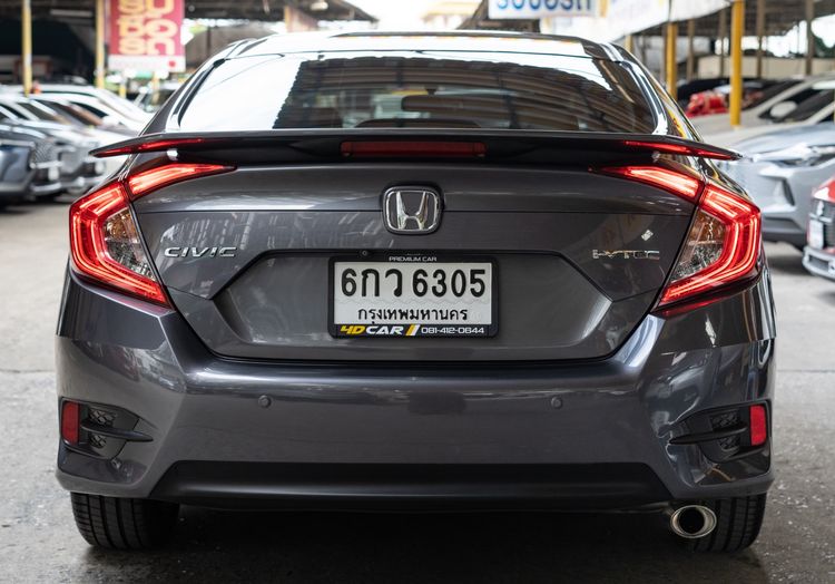 Honda Civic 2017 1.8 EL i-VTEC Sedan เบนซิน ไม่ติดแก๊ส เกียร์อัตโนมัติ เทา รูปที่ 4