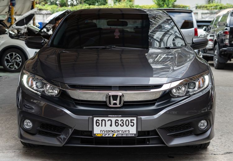 Honda Civic 2017 1.8 EL i-VTEC Sedan เบนซิน ไม่ติดแก๊ส เกียร์อัตโนมัติ เทา