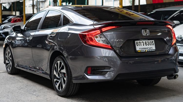 Honda Civic 2017 1.8 EL i-VTEC Sedan เบนซิน ไม่ติดแก๊ส เกียร์อัตโนมัติ เทา รูปที่ 3