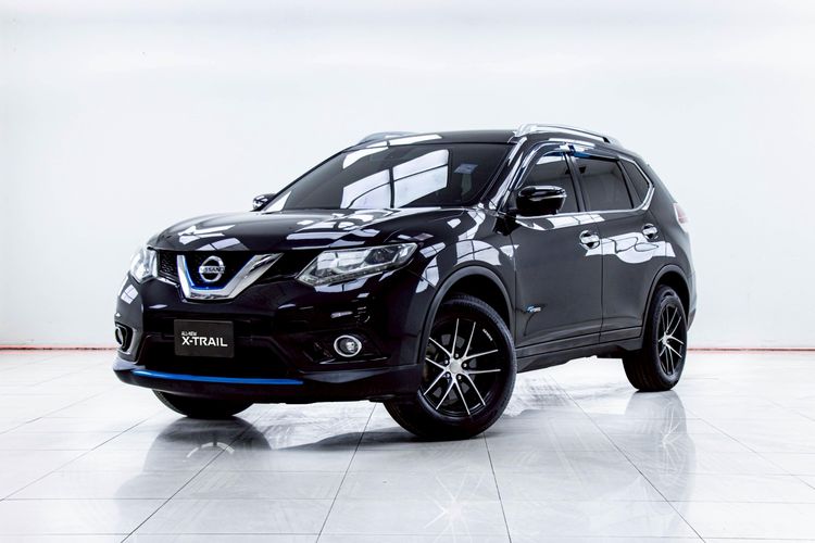 Nissan X-Trail 2016 2.0 V Hybrid 4WD Utility-car ไฮบริด ไม่ติดแก๊ส เกียร์อัตโนมัติ ดำ รูปที่ 4