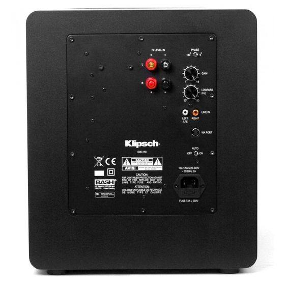 Klipsch SW-110 powered subwoofer ของใหม่ รูปที่ 2